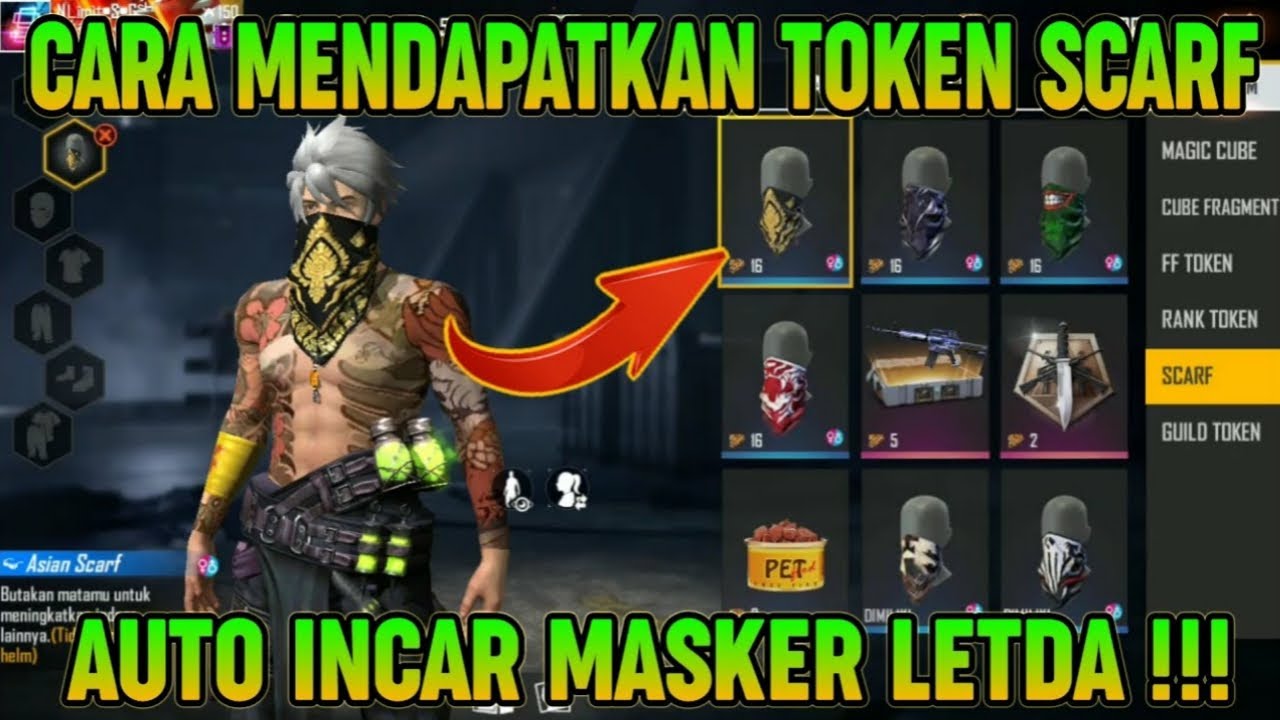 Cara Mendapatkan Scraft Token Dan Masker Letda Hyper Free