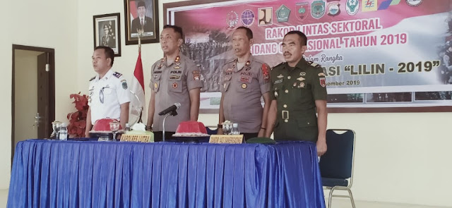  AKBP Agung Pimpin Langsung Latihan Pra Operasi Lilin 2019