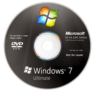 Windows 7 Ultimate SP1 Original Bootable 64 Bit