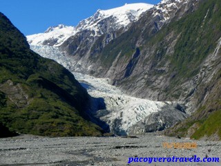 Glaciar Franz Josef en Nueva Zelanda, excursión a su terminal