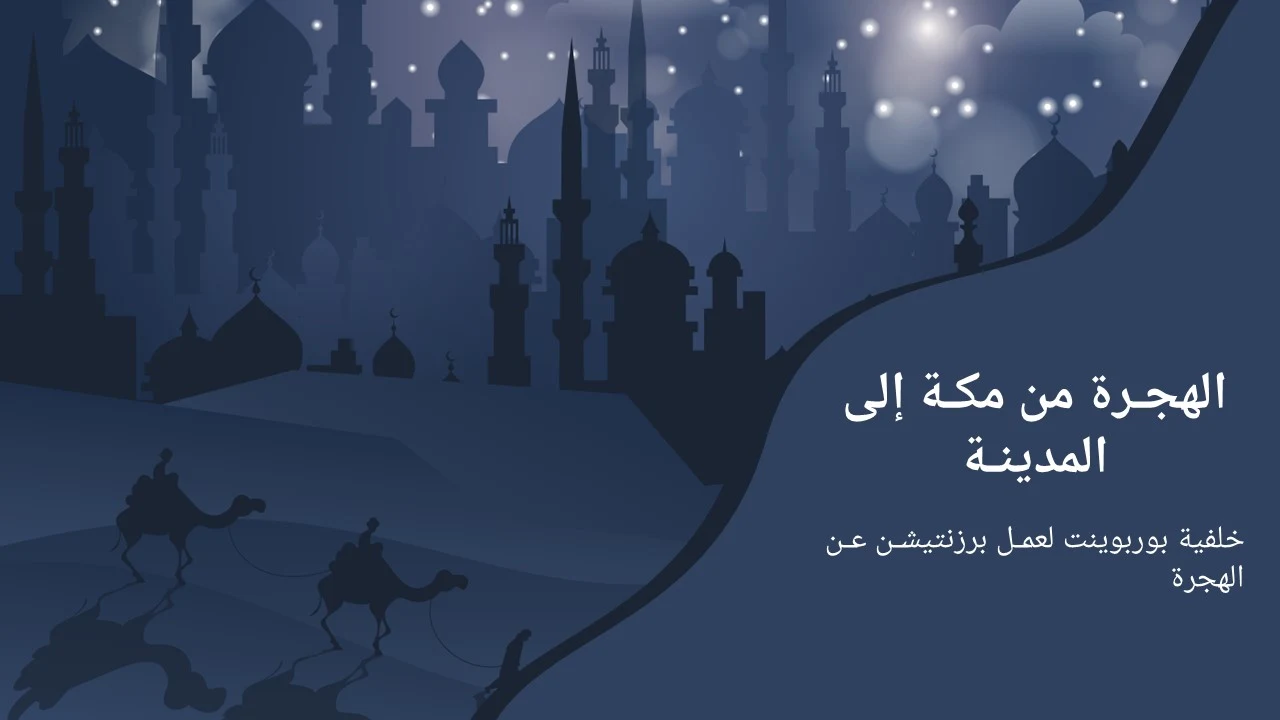 أفضل 10 خلفيات بوربوينت اسلامية للدول العربية ادركها بوربوينت
