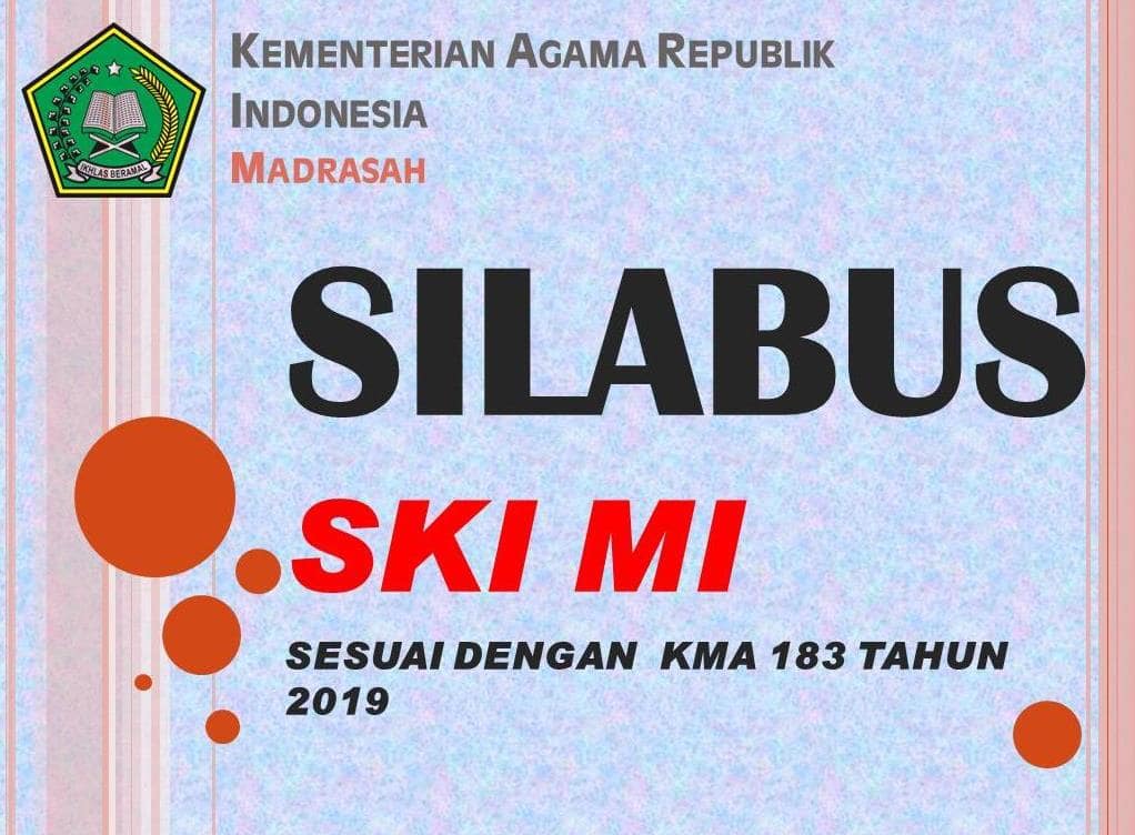 Download Silabus Akidah Akhlak MI Terbaru Sesuai KMA 183Download Silabus Akidah Akhlak MI Terbaru Sesuai KMA 183