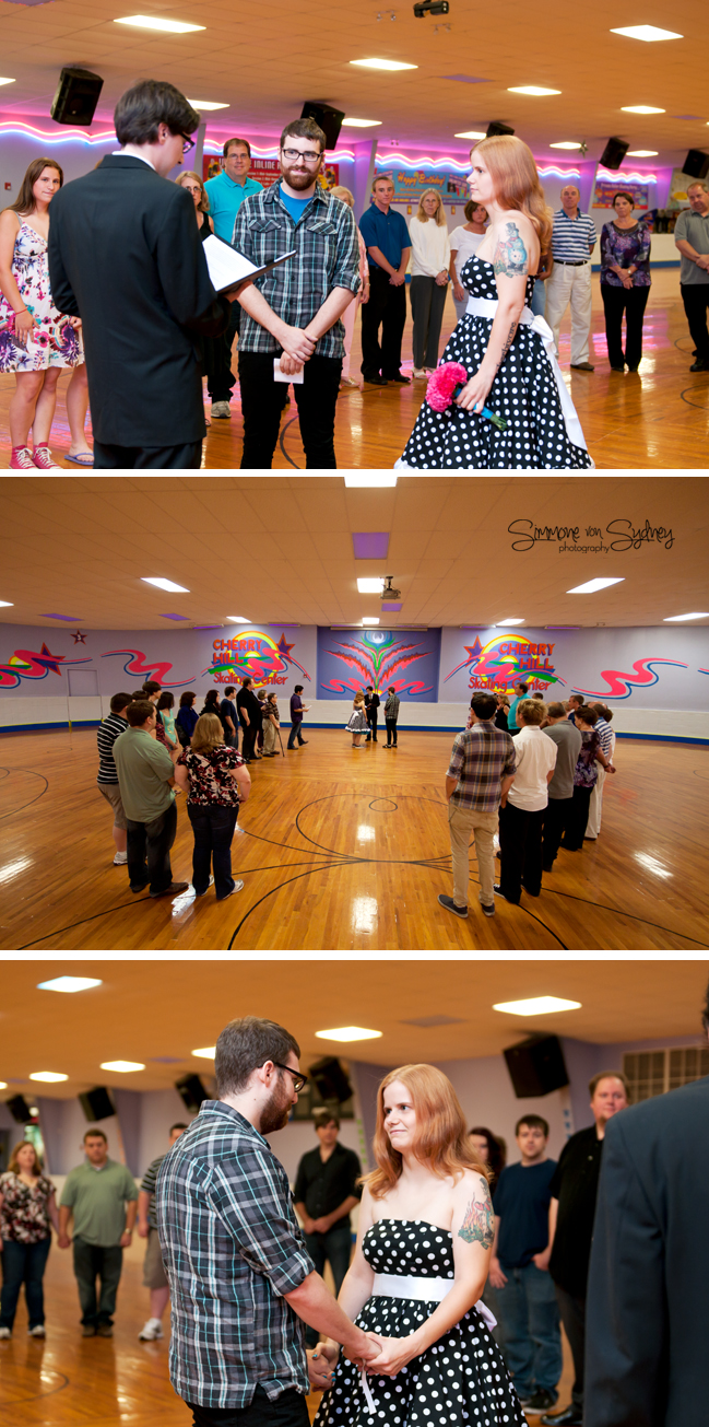 Jon & Jean Wedding at Cherry Hill Skating Rink Simmone von Sydney