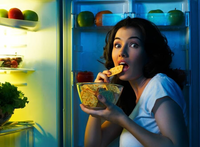 how to stop eating late at night