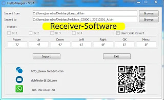 Hello Merger V1.4 Tool For Cs8001 & Gx6605s Auto Adjustment Hello Merger V1.4 Tool For Cs8001 & Gx6605s Auto Adjustment