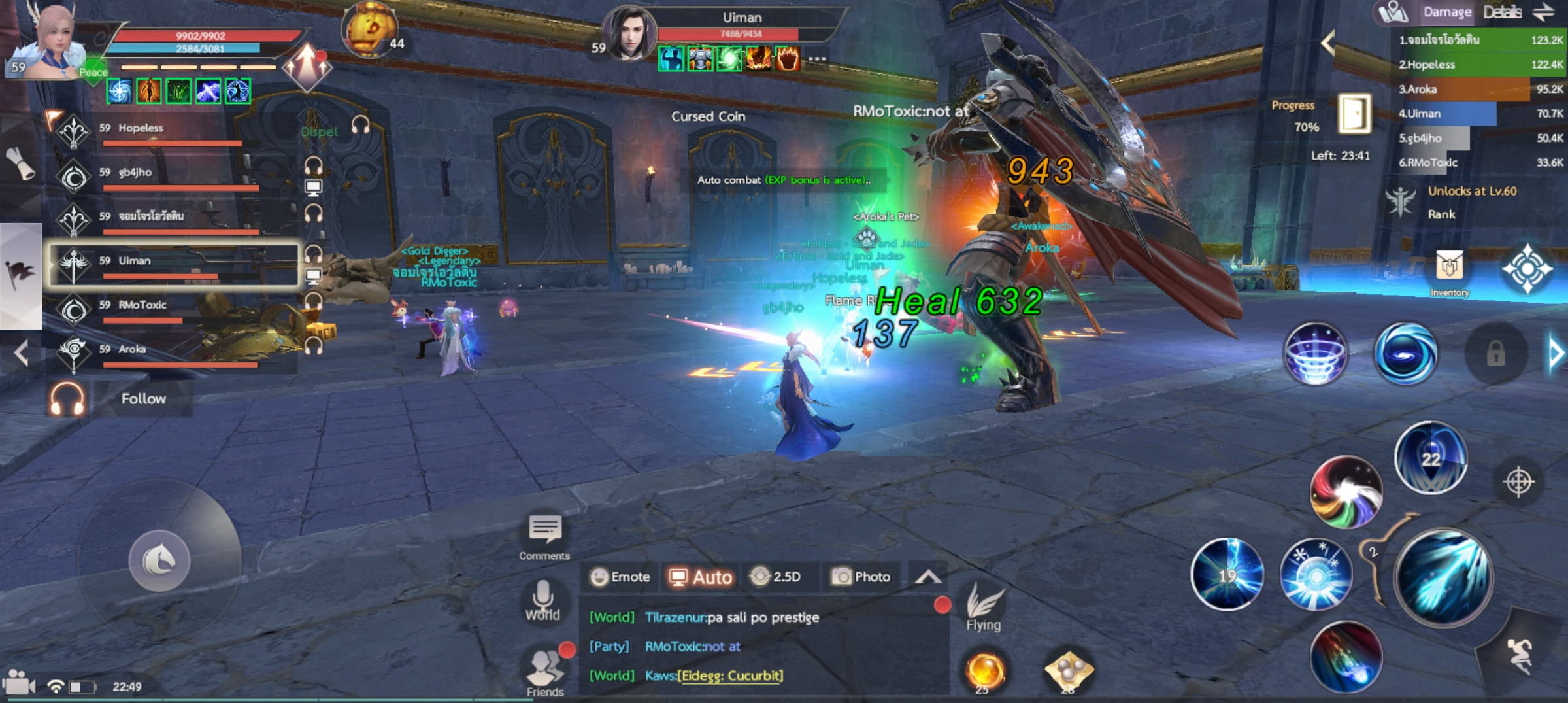 Perfect World Mobile CLERIC Fast Leveling Guide GbSb TEchBlog Your