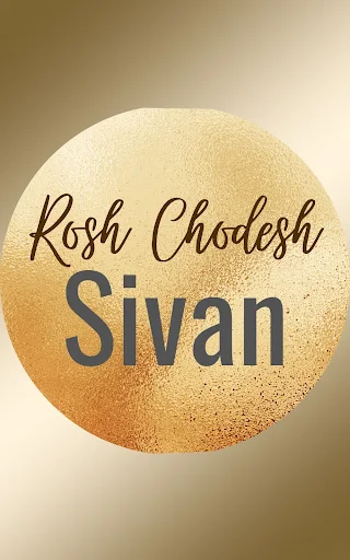 Happy Rosh Chodesh Sivan Greeting Card | 10 Free Unique Cards | Happy New Month | Third Jewish Month