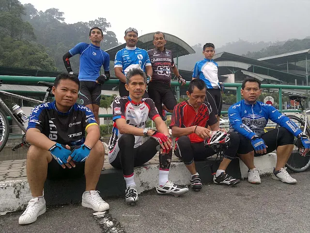 Cycling Bentong ke Genting Sempah