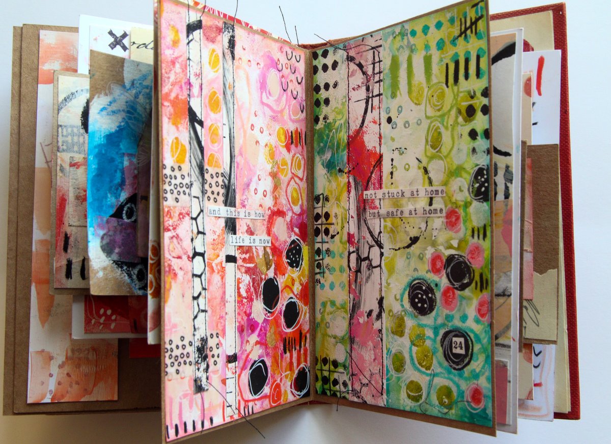 The Kathryn Wheel Expressive Painted Layers part 2!