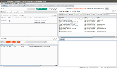 How to tamper data of a website using Burp Suite