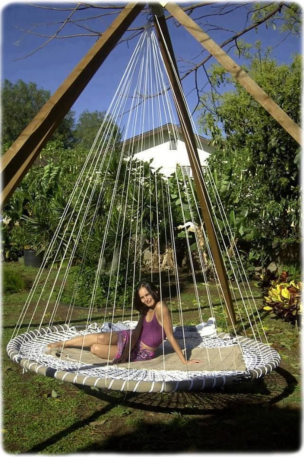 35+ Fascinating Diy Outdoor Hanging Beds Design Ideas