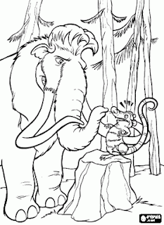 ice age 4 coloring pages for kids3