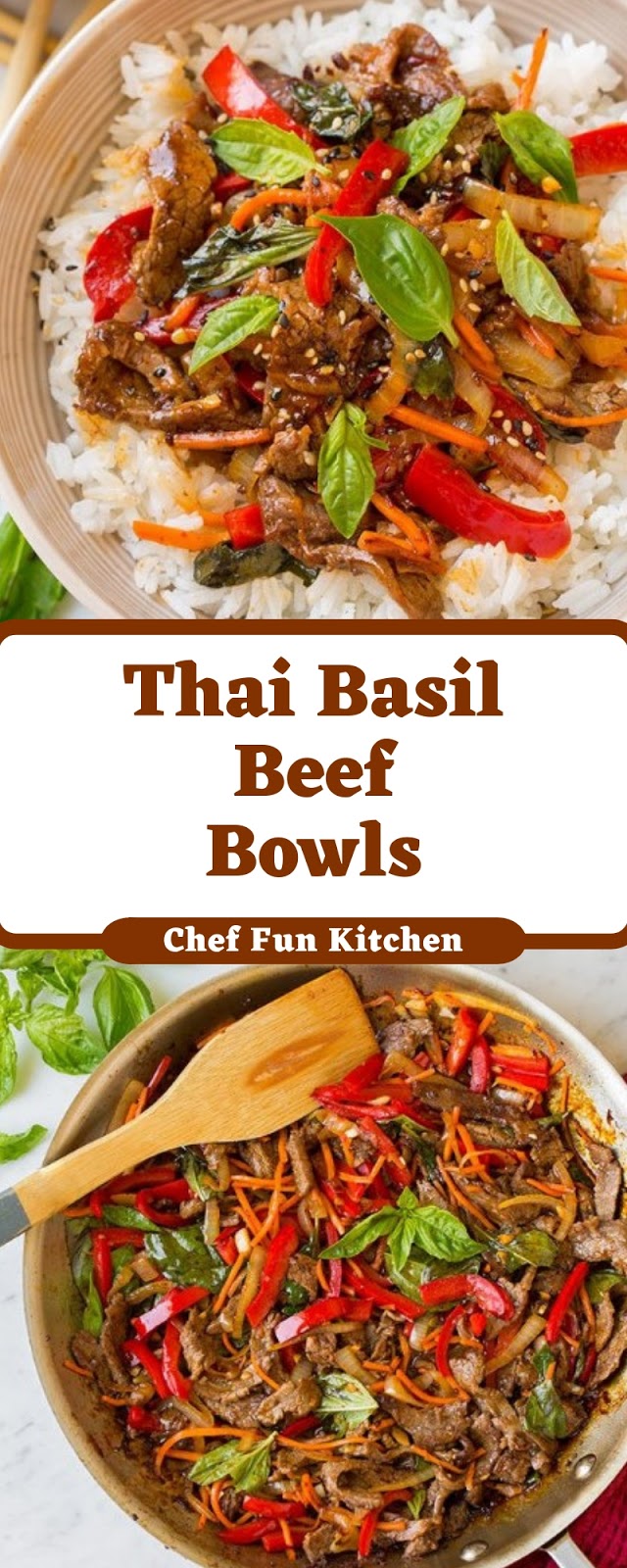 Thai Basil Beef Bowls Thai Basil Beef Bowls