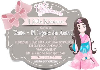 Certificado reto handmade marzo