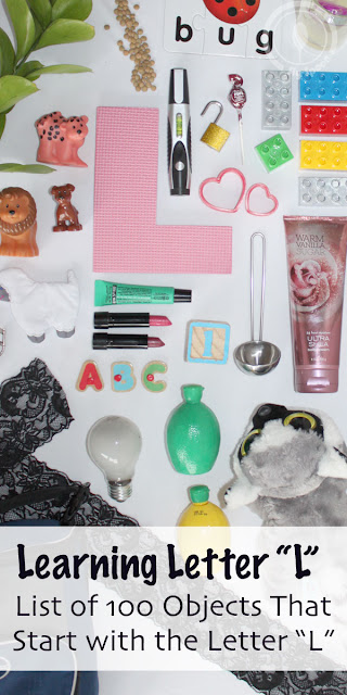 Sly Spoon: Toddler A-Z - 100 Objects That Start with the Letter "L"