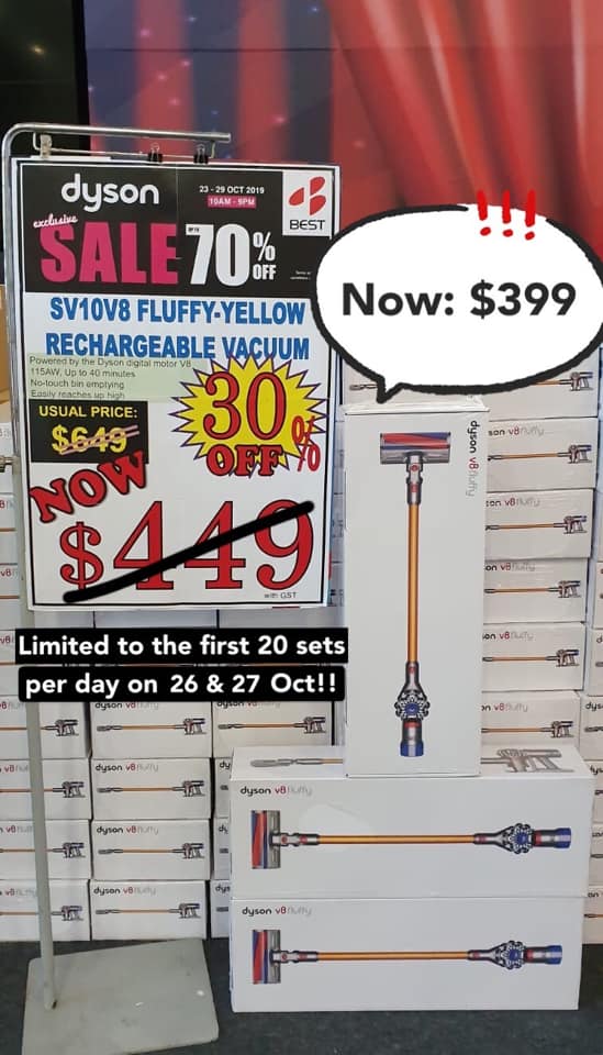 Best Denki Dyson Sale Singapore SAFRA Toa Payoh