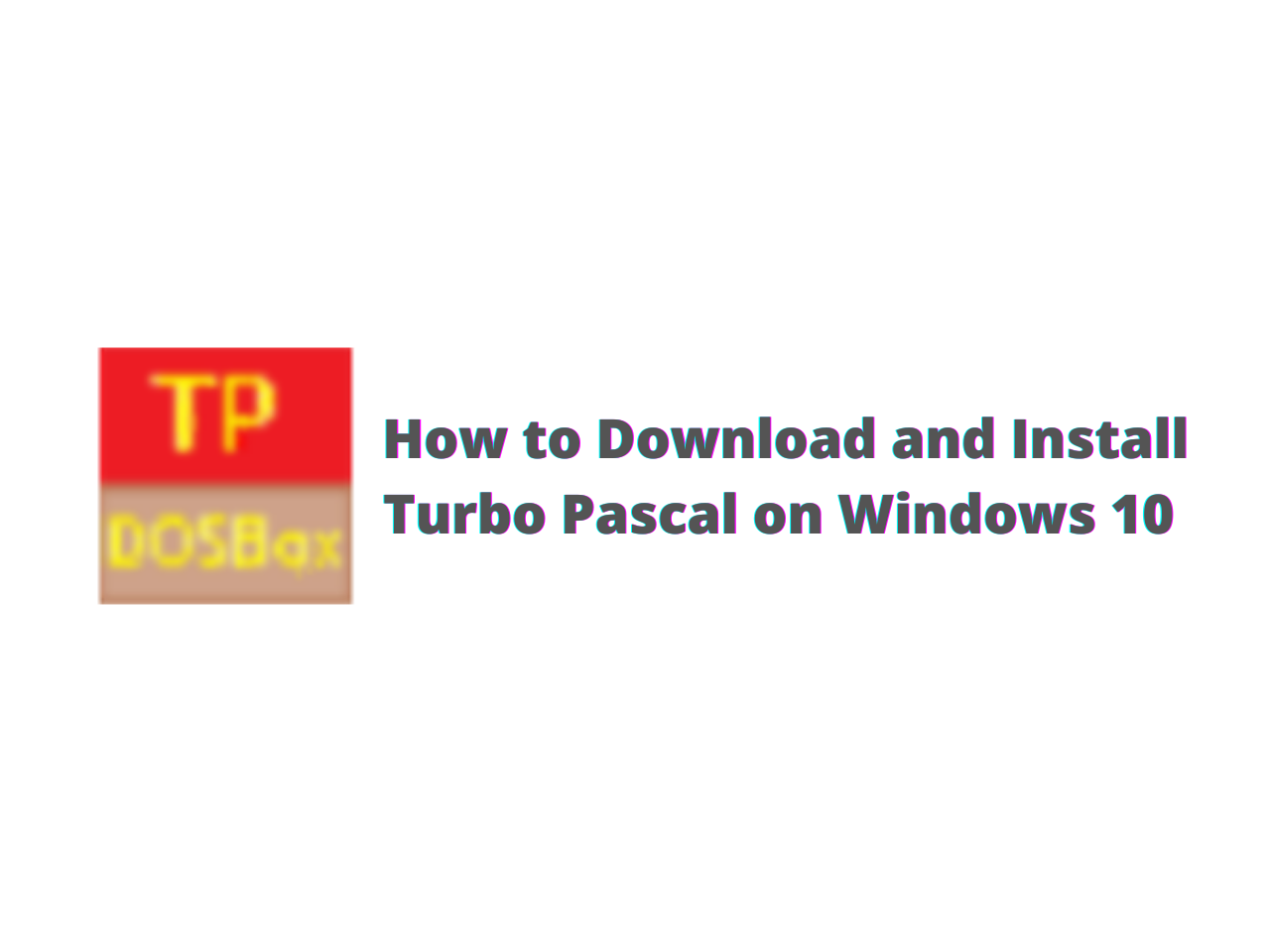 download turbo pascal win 7