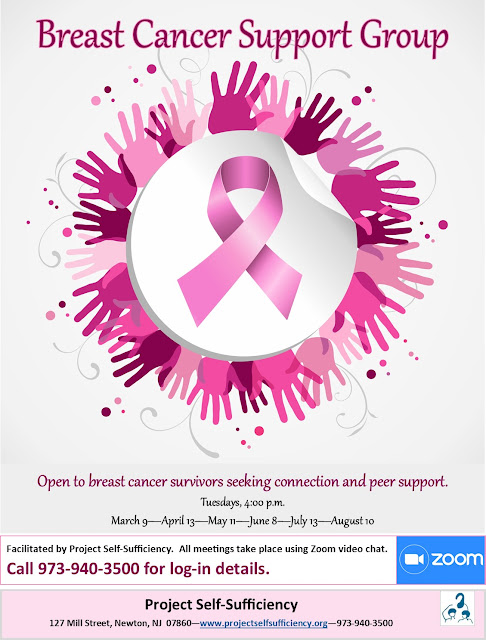 Breast Cancer Support Group Starts in Sussex County