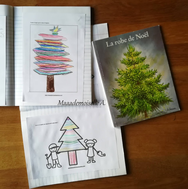 Maaademoiselle A. Exploitation d'album La robe de Noël