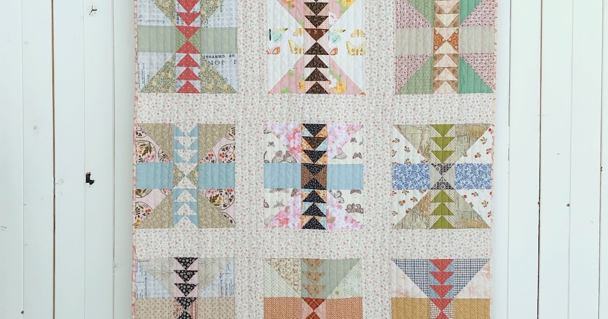 FootHills Quilt Blue Elephant Stitches