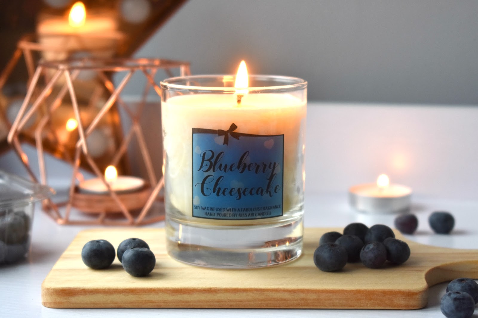 Blueberry Cheesecake Candle By Kiss Air Candles!
