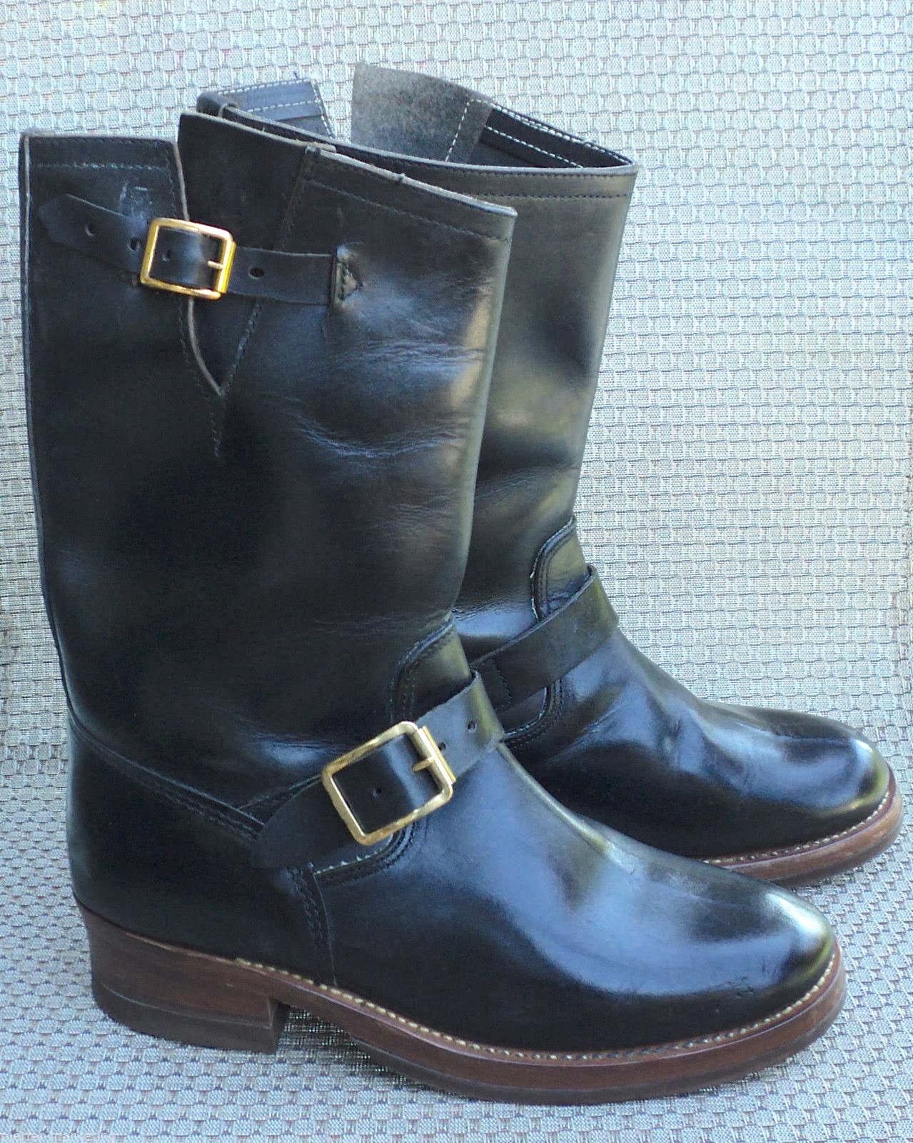 Vintage Engineer Boots 1950'S ENDICOTT JOHNSON ENGINEER BOOTS