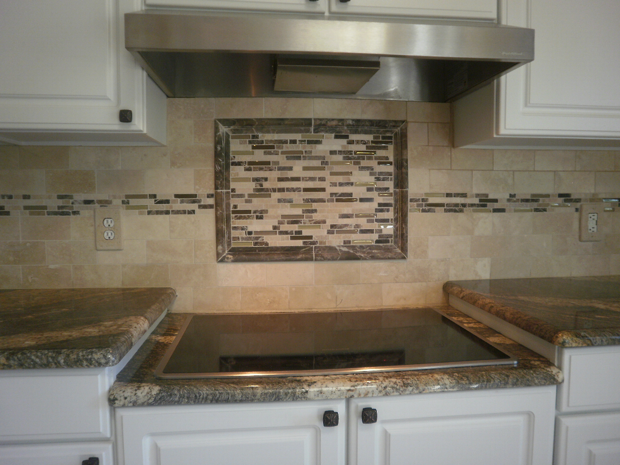 Glass Tile Kitchen Backsplash Ideas