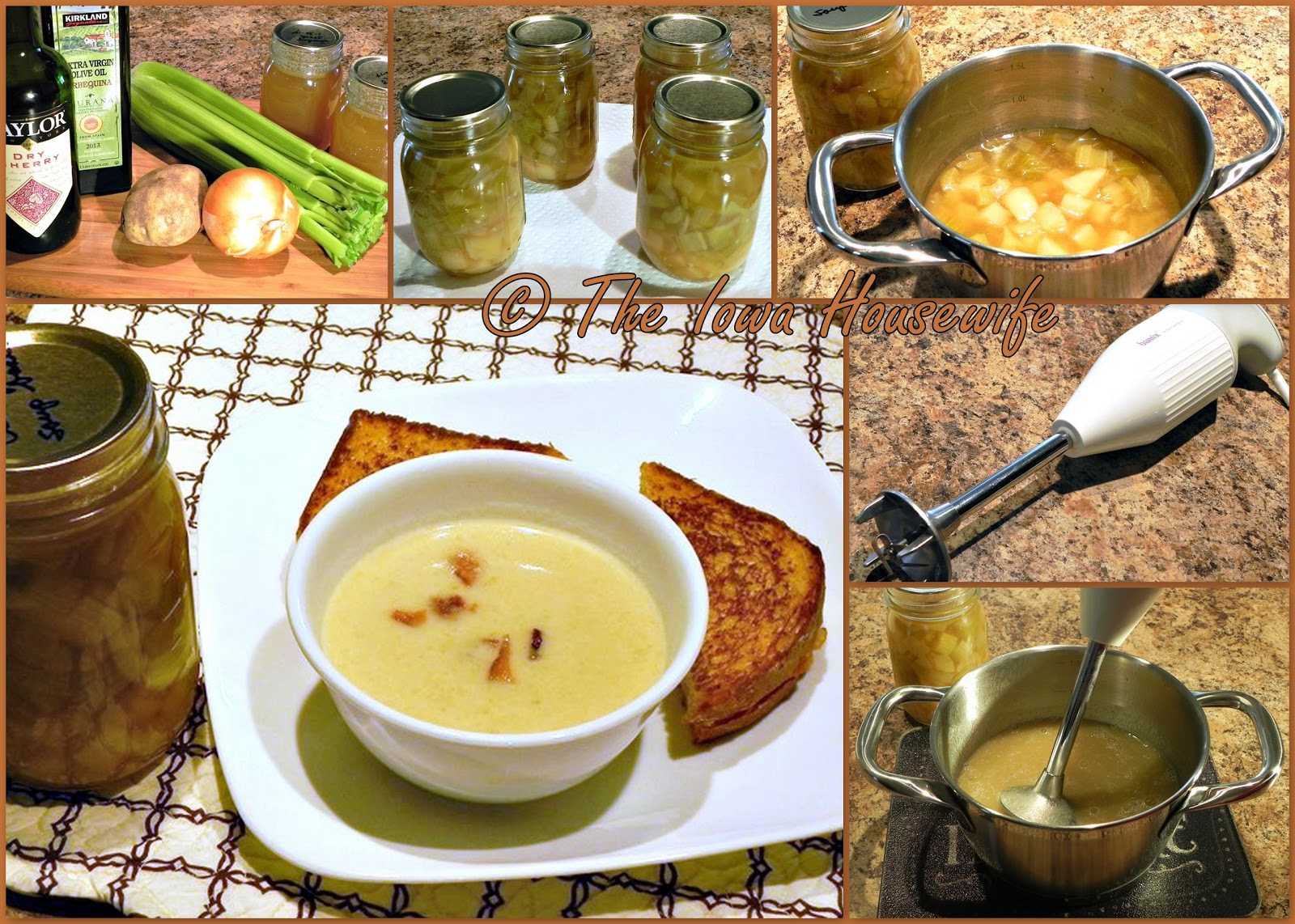 The Iowa Housewife From the Garden...Celery Soup Base