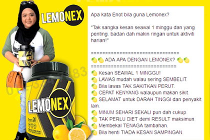 cara minum lemonex
