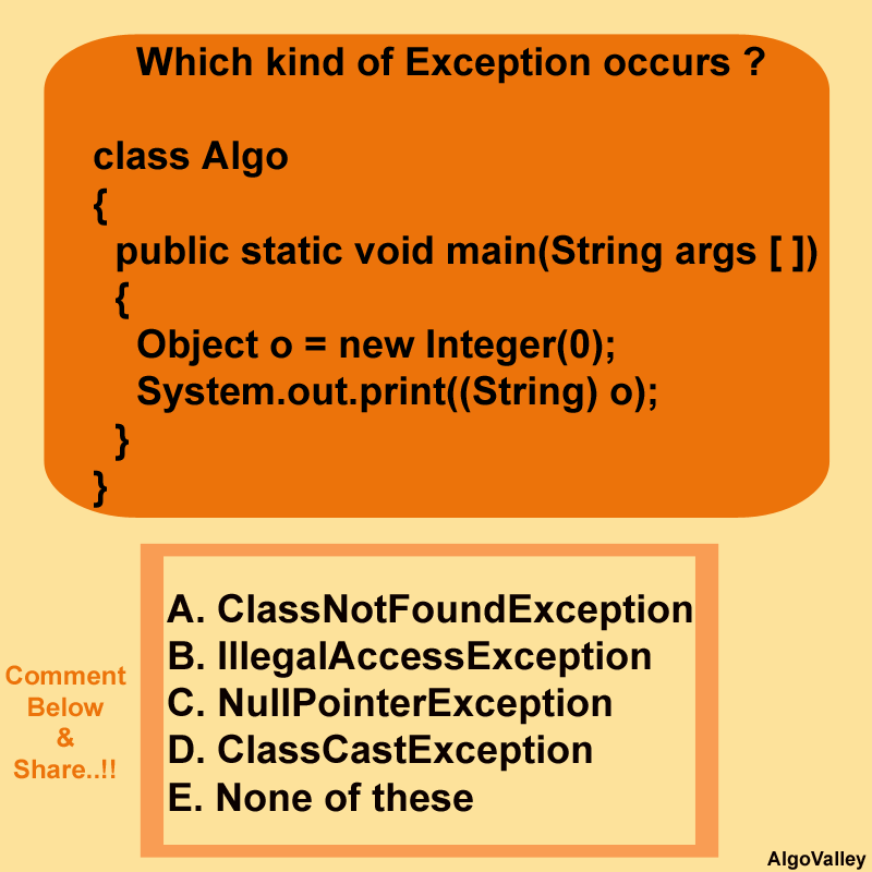AlgoValley - Learning tough things in simple way: Java QA