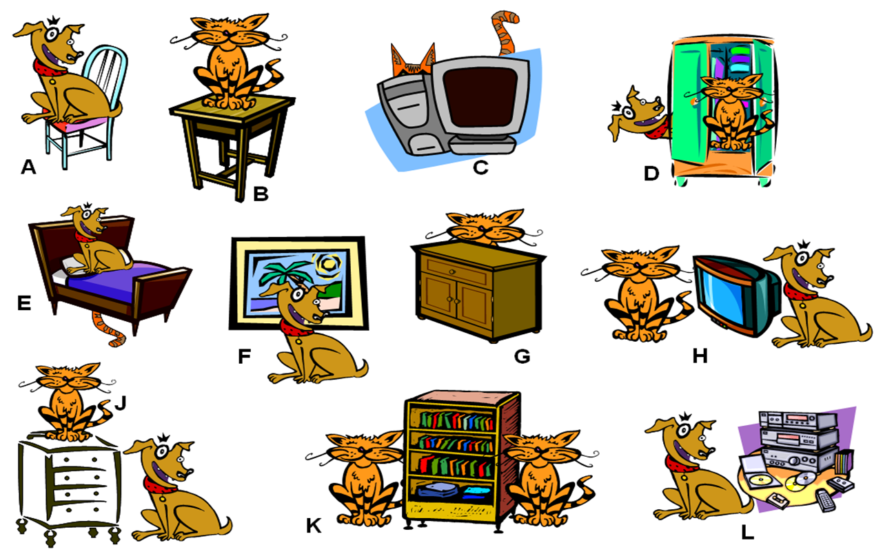 Prepositions Of Place With Pictures 117