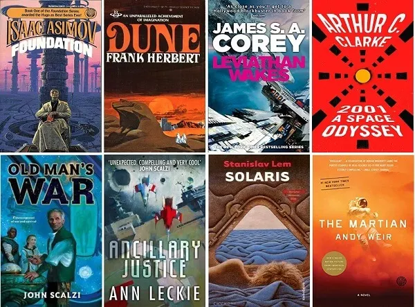 Must-Read: Science fiction novels, book series and books about space
