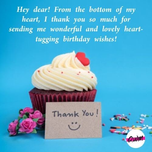 70+ Emotional Thank You Messages for Birthday Wishes |Birthday Wishes ...