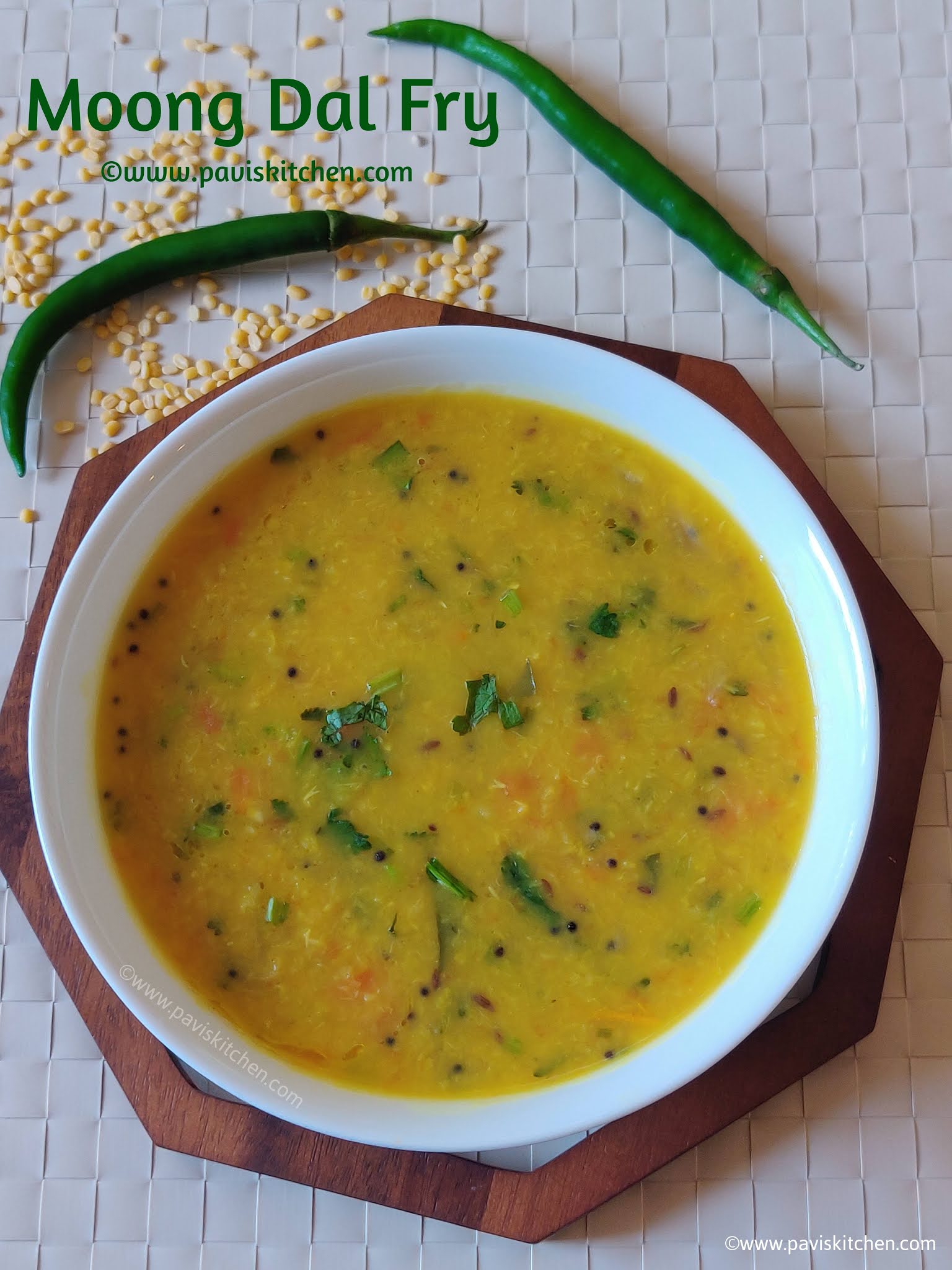 Yellow moong dal fry recipe | best Indian dal recipe | moong dal sabji ...