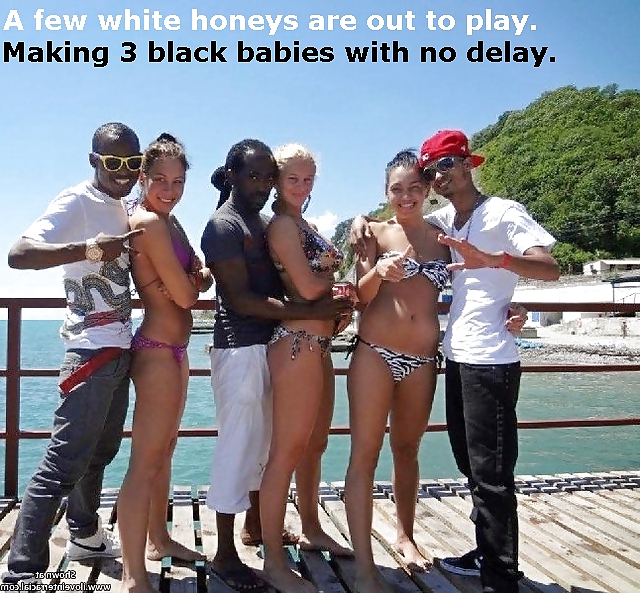 Interracial Beach Cuckold - NIGGAS RULE: Makin' Babies