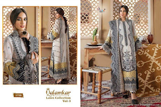 Shree Fab Qalamkar Lawn Coll-3 Pakistani Suits