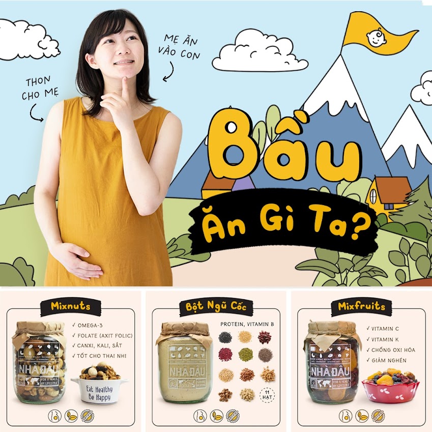 [A36] Tích cực ăn hạt dinh dưỡng 3 tháng cuối thai kỳ có tốt không?