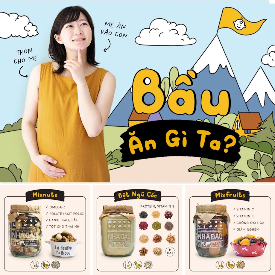 [A36] Chia sẻ những món ăn vặt tốt cho Bà Bầu và thai nhi