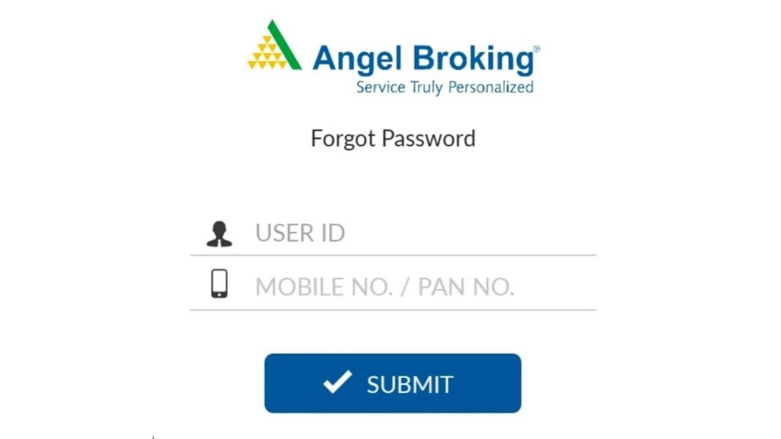 Five Way To Get Forgotten User Id And Password Of Angel Broking In 5 Minutes- Dehati Trader