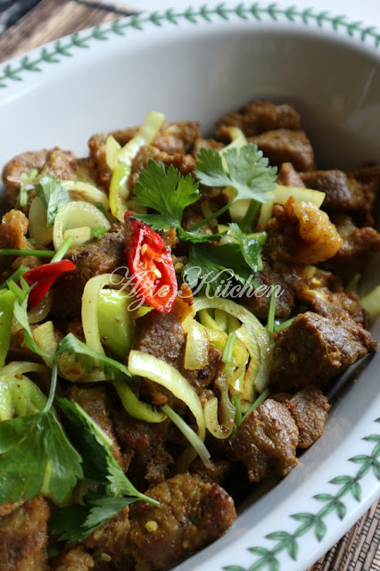 Daging Goreng Garam Kunyit