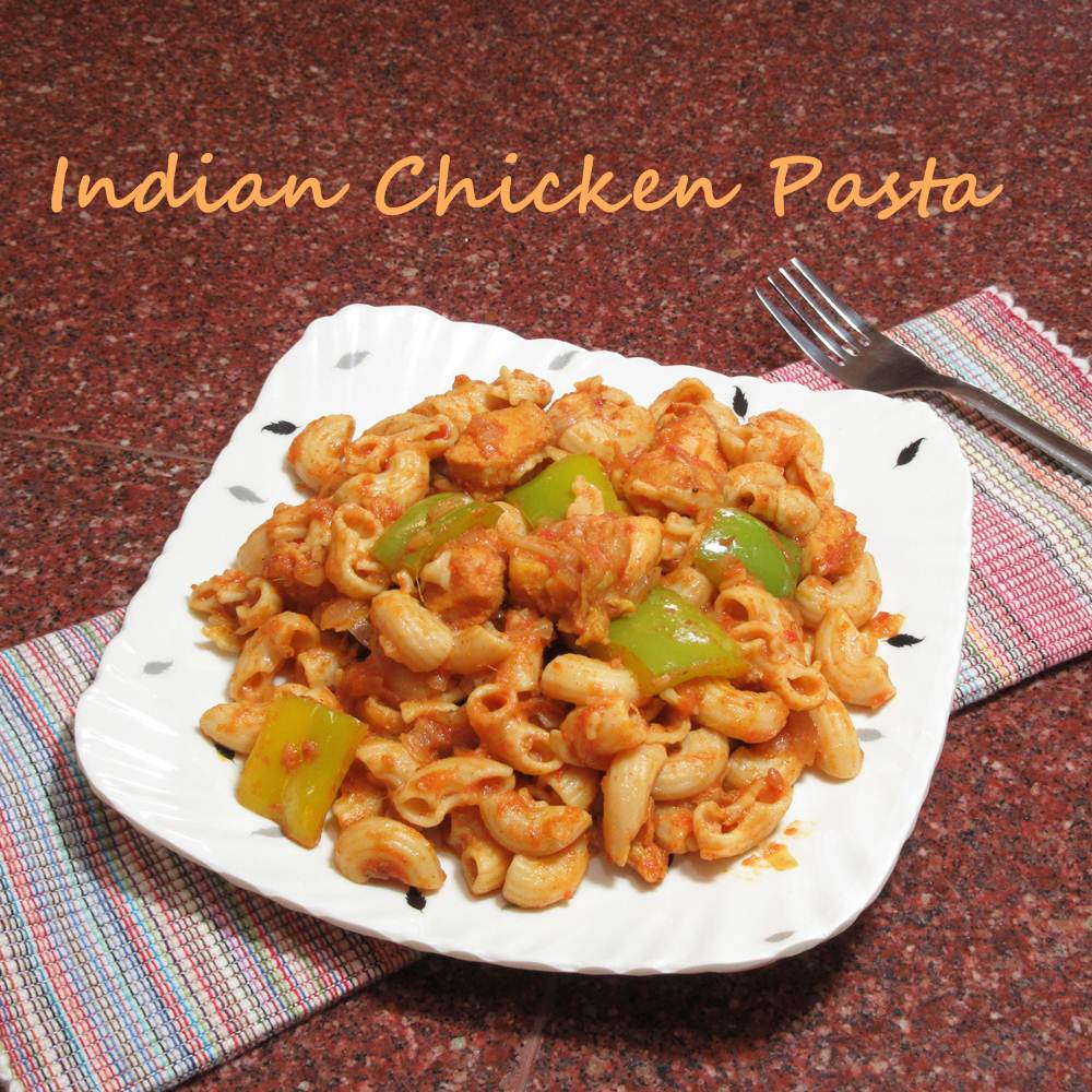 Boni's Healthy Twists Indian Style Chicken Pasta