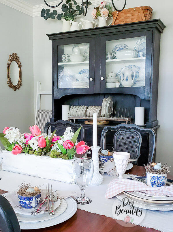 Easy And Thrifty Decorating Ideas For A Spring Table - Diy Beautify -  Creating Beauty At Home