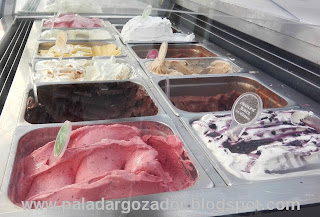 Variedad de helados