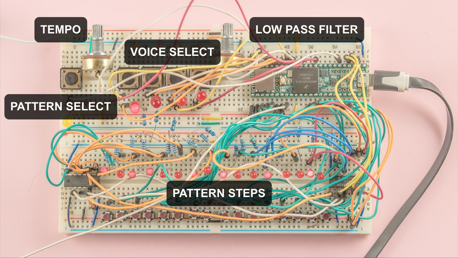 little-scale: Homemade Drum Machine - Overview, Code and Links
