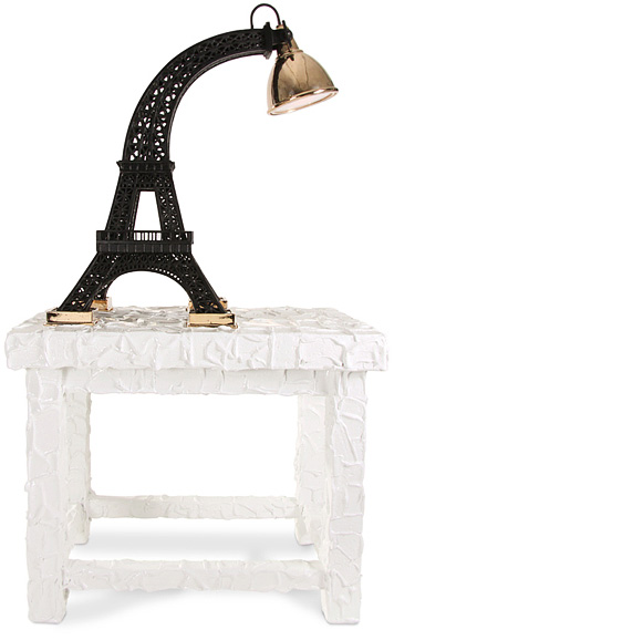 MeuNovoMundo! Muito legal! ) (luminária e mesa do Studio Job)