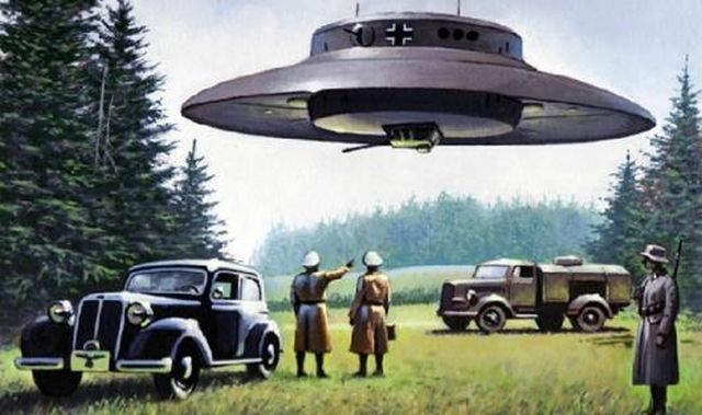 Cosmic Disclosure with Corey Goode and David Wilcock - Law of One and the SSPs: Negative Forces  Nazi-ufo-flying-saucer