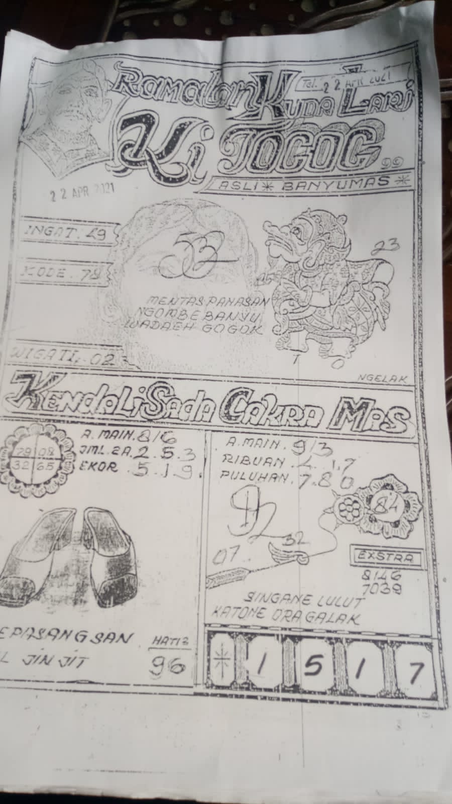 PREDIKSI HK MALAM INI