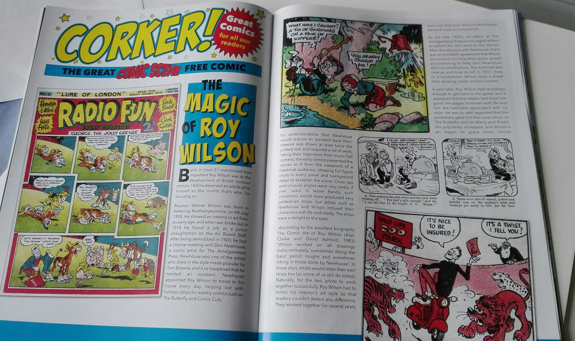 Lew Stringer Comics Comic Scene No 4 Out Now