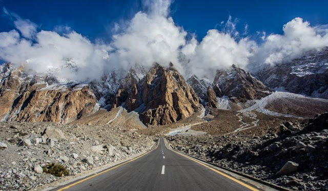 The Karakoram Highway (Pakistan and China)