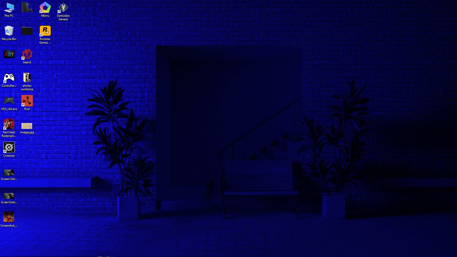 wallpaper engine Red&Blue free download wallpaper engine